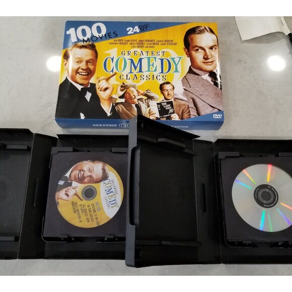 100 Greatest comedy classics 24 disc dvd set - Picture 6 of 8